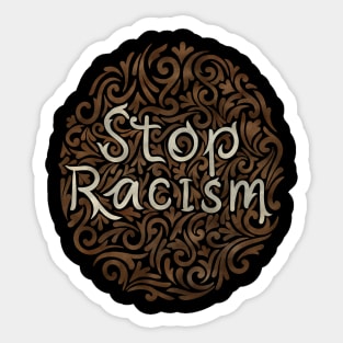 stop racism Sticker